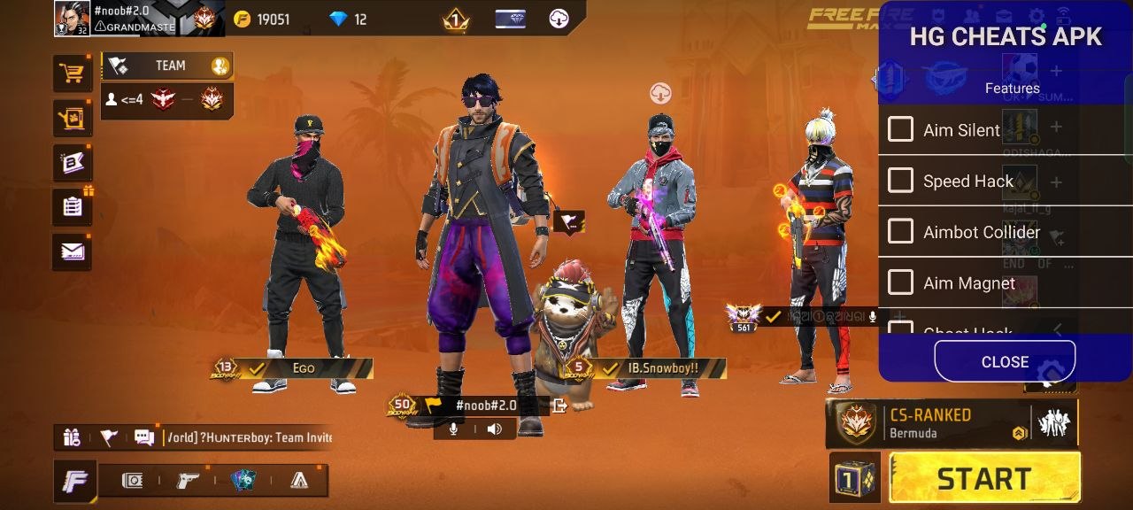 FF HG CHEATS